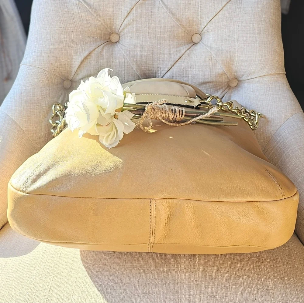 RARE Coach Bonnie Cashin Re-Edition Large Chain Kisslock Shoulder Bag # 13389 - Picture 12 of 16
